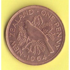 Новая Зеландия 1 пенни 1964г.